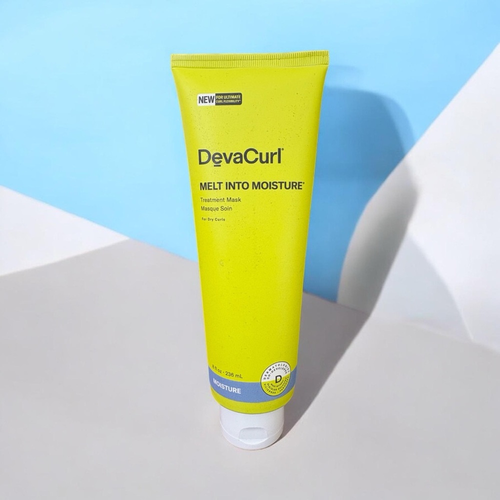 DevaCurl Melt Into Moisture Treatment Mask - Vibrant Yellow